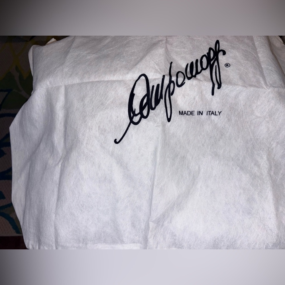 NWT Caterina Lucchi Large Studded Leather Hobo - Moro/Beige - Italy - Picture 12 of 16